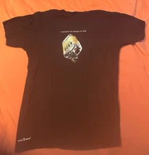 Knob Creek Bourbon 'I Survived the Drought of 2009' Mens Large black t shirt