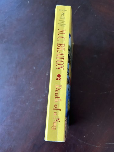 Death of a Nag by M.C. Beaton Hamish Macbeth Mystery 1996 Paperback - Picture 2 of 3