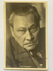 Paul Wegener - Theatre / Film - Original Stamp Signature - Size 14 x 9cm