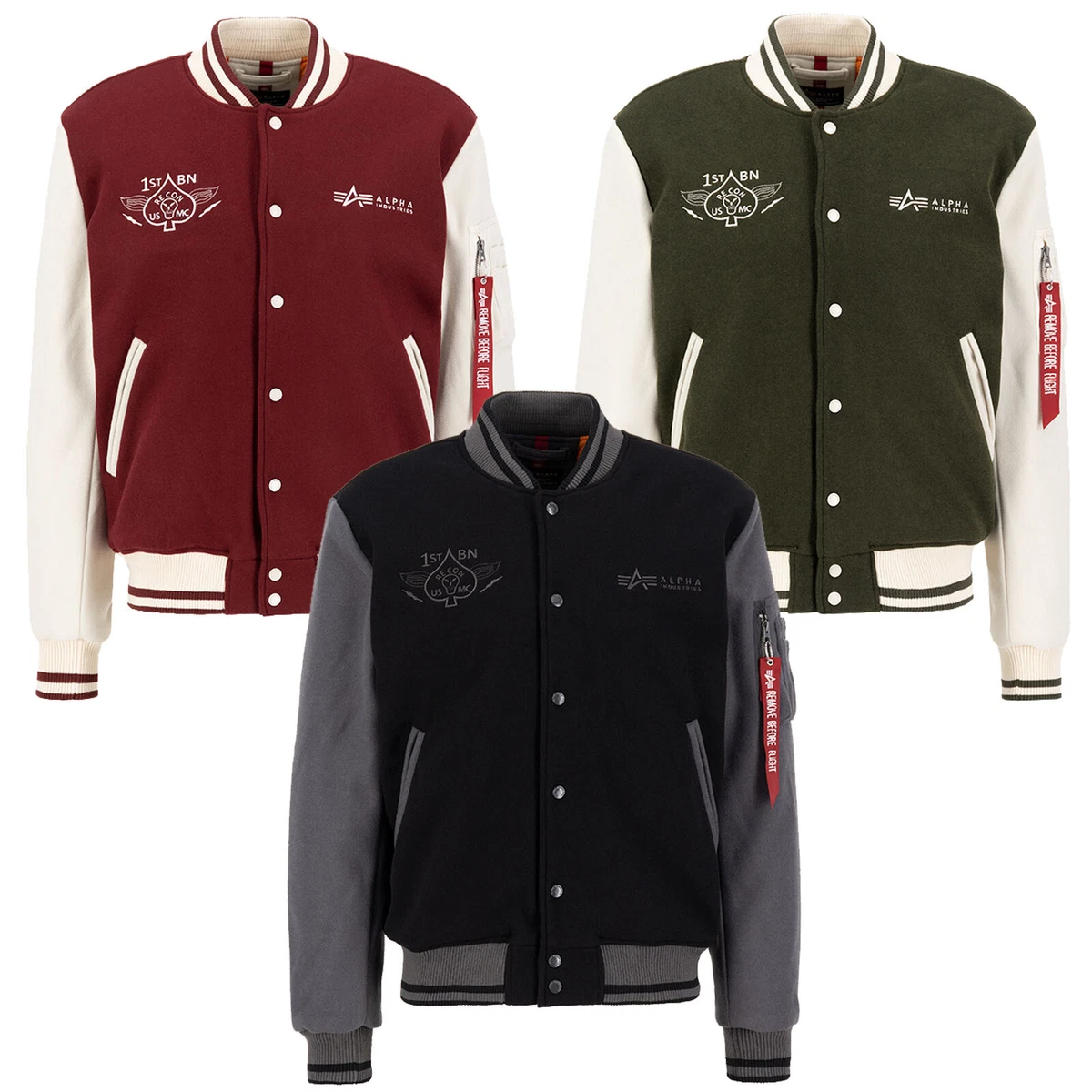 Alpha industries varsity best sale jacket