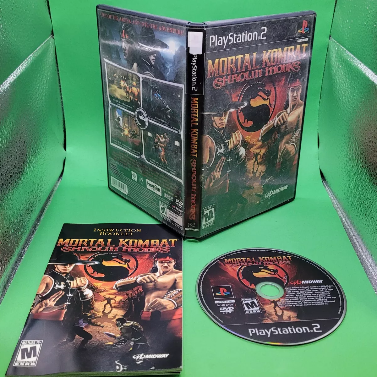 Mortal kombat shaolin monks ps2 sales for sale