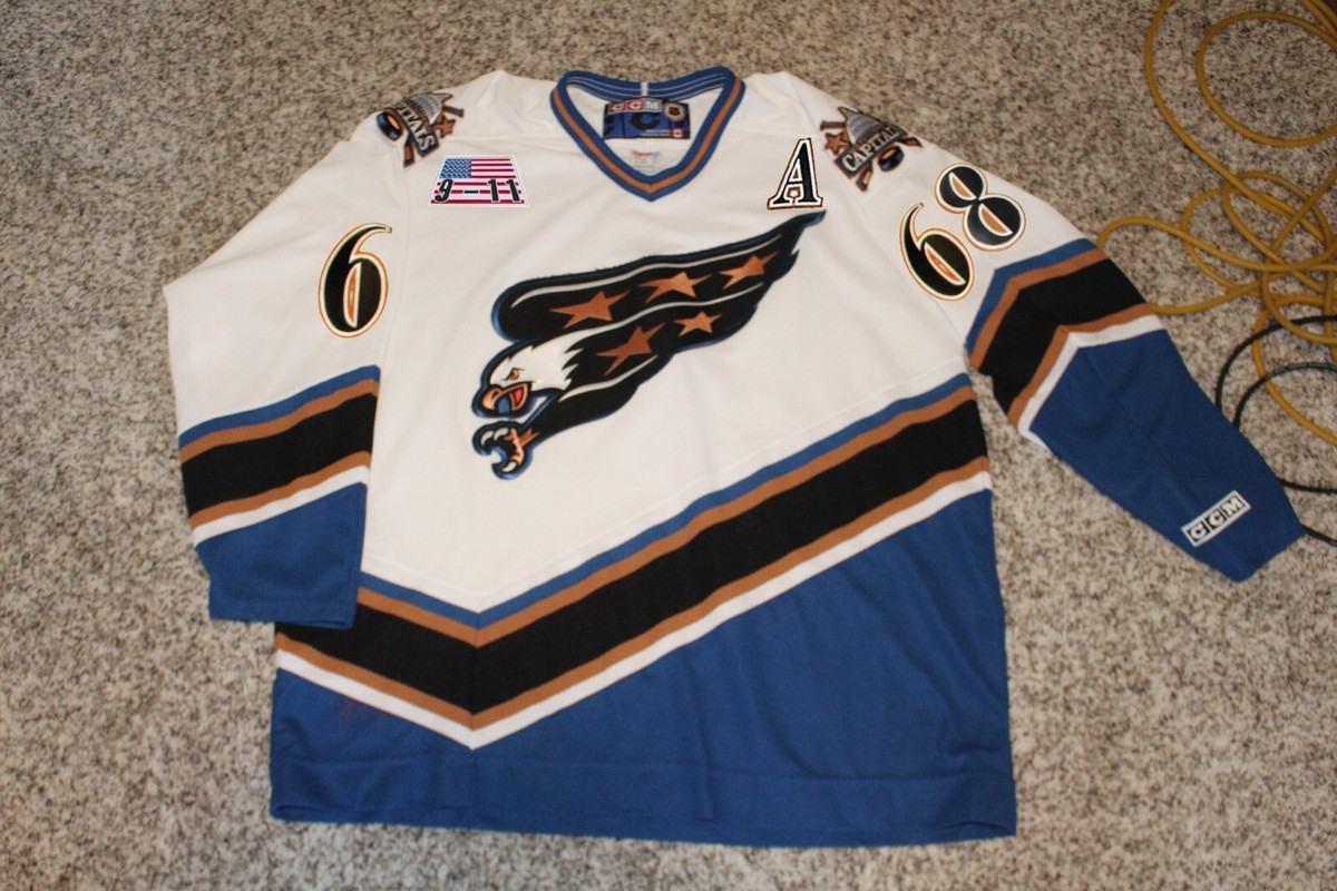激レア CCM NHL PENGUINS 68 JAGR Jersey（CCM Washington Capitals 