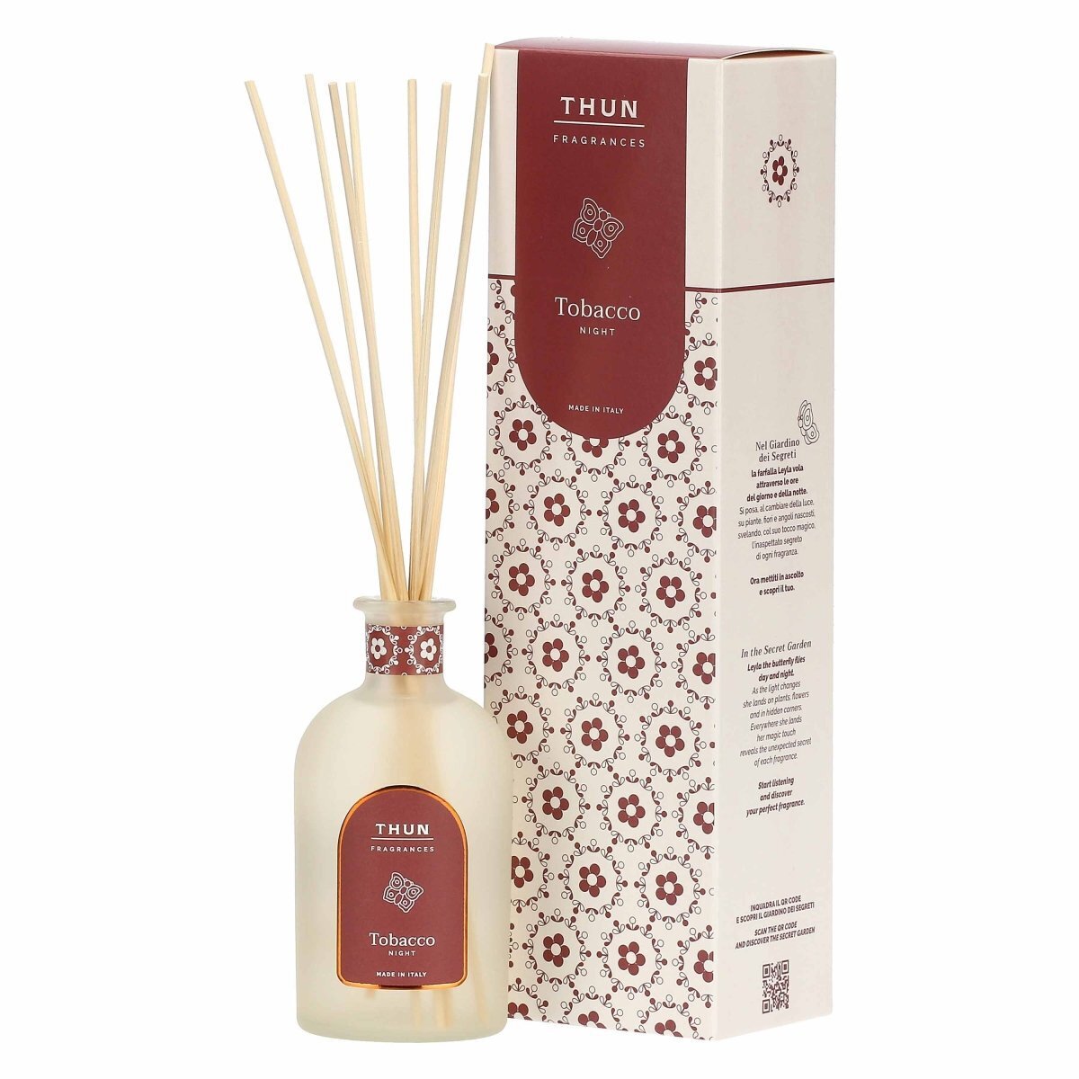 Thun Diffusore 100ml Tobacco Night: Fragranza per Ambienti Rohome