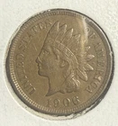 1906 Indian Head Cent Penny VF / XF