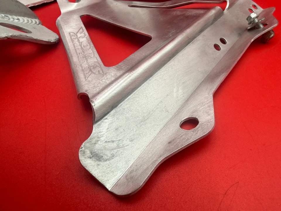 Honda CRF450R 2005 05 conexión de trabajo radiador soportes amante cubierta placa marco Foto 3 de 4