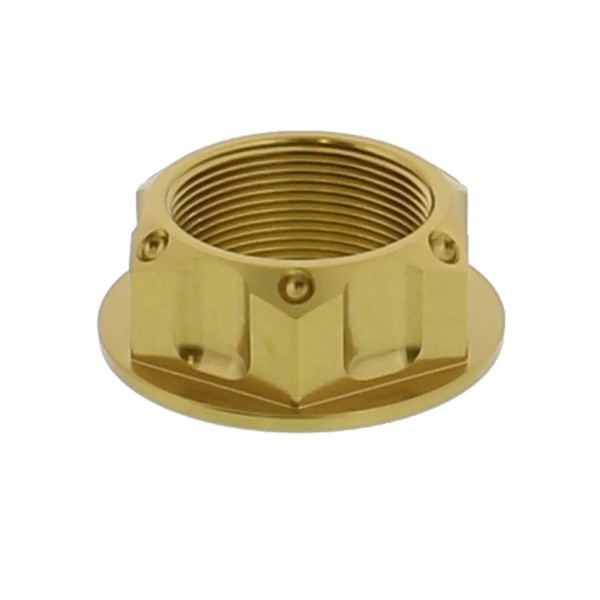 Mutter FüR Lenkkopf M24X1.00Mm Alu Gold FüR Honda CBF 1000 FA ABS Bj. 2010-2016-image