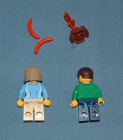 CITY, CAR & CARAVAN SET 4435 - LEGO - 2012 - USED W/ MANUAL & BOX