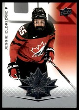 2021-22 Upper Deck Team Canada Juniors Jessie Eldridge #67