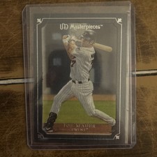 2007 Joe Mauer Upper Deck Masterpieces - #35 