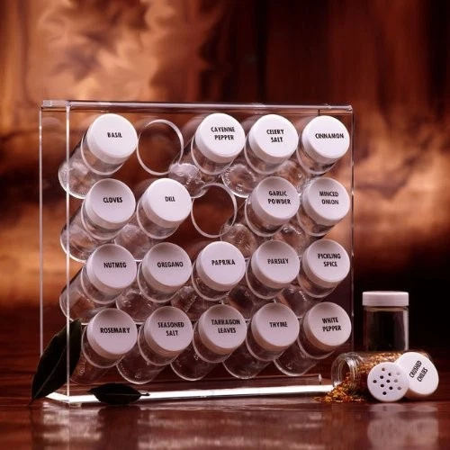 Prodyne A-845 Spice Rack, 20 Bottle, White - Image 3 of 4
