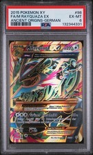 M Rayquaza EX (Shiny Full Art) 98/98 Pokemon XY Ewiger Anfang Holo PSA 6 EX-MT