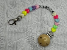 Beaded Personalised Dummy Chain