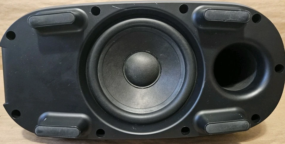 Repuesto de subwoofer inalámbrico POLK Command para barra de sonido de cine en casa 2.1 Alexa Foto 3 de 3
