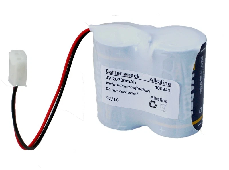 Q-BATTERIES Batteriepack 2WAY-Funk-Außensirene FU2986 3V