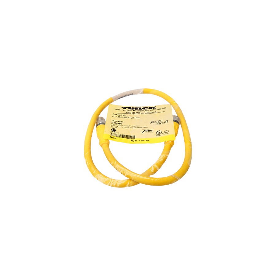 TURCK RKC4.2T-0.6-RSC4.2T/CS12885 UX04199 250V 4A NSMP