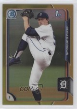 2015 Bowman Draft Chrome Gold Refractor 28/50 Beau Burrows #17 1og