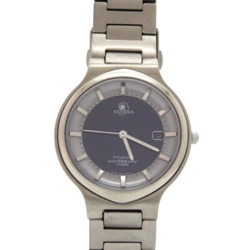 Citizen Eco-Drive Atessa Titanium Navy Watch 0560