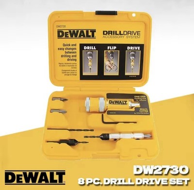 Dewalt DW2730 Drill Driver DrillDrive Accessory System 8 Pieces  new