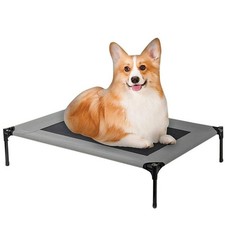 Solartec Indoor  Outdoor Rectangle Pet Cot Camping, Picnicking And More