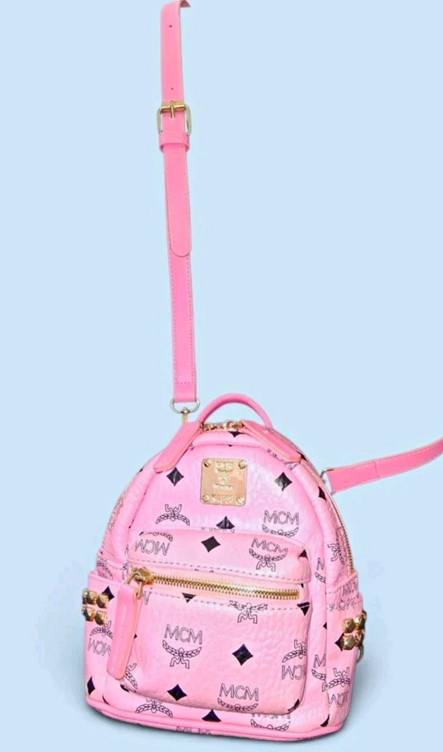 MCM バックパック ピンクバッグ & ハンドバッグ 女性用 | eBay