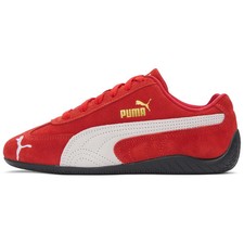 NWOB Puma Speedcat Men's Red White Suede 398846-02 SZ 10