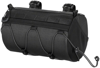 Topeak Tubular Handlebar Bag - Waterproof Black Cycling Storage with