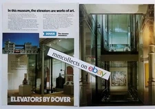 Vintage Ad Dover Elevator Lone Star Brewery San Antonio Museum Art Counterweight