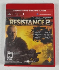 Resistance 2 [Greatest Hits] (Sony PlayStation 3, 2008) PS3 Complete