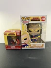 Funko Pop! Vinyl: My Hero Academia - All Might #248 & Hawks MHA Funko Minis