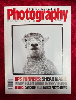 British Journal Of Photography Magazine, 27 November 1996. SW29