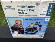 New Bright Starts Ford F-150 Raptor Truck Walker Truck Push Handle Baby Toddler
