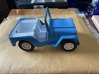 Vintage Tonka Blue Jeep Refurbish,Repair 1960s (# 516 ?)