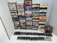 Mixed Lot Of 168 Cassette Tapes 55 SINGLES AND 113 FULL ROCK COUNTRY OTHERS