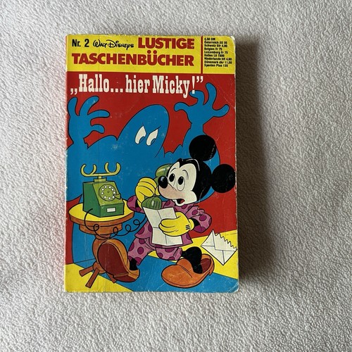 German Walt Disney Comic Book LUSTIGE TASCHENBÜCHER „Hallo... hier Micky!"