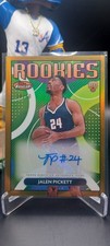 🔥Jalen Pickett (RC)🔥Gold Auto /50🔥2023-24 Topps Finest Rookie Finest #RFA-JPI