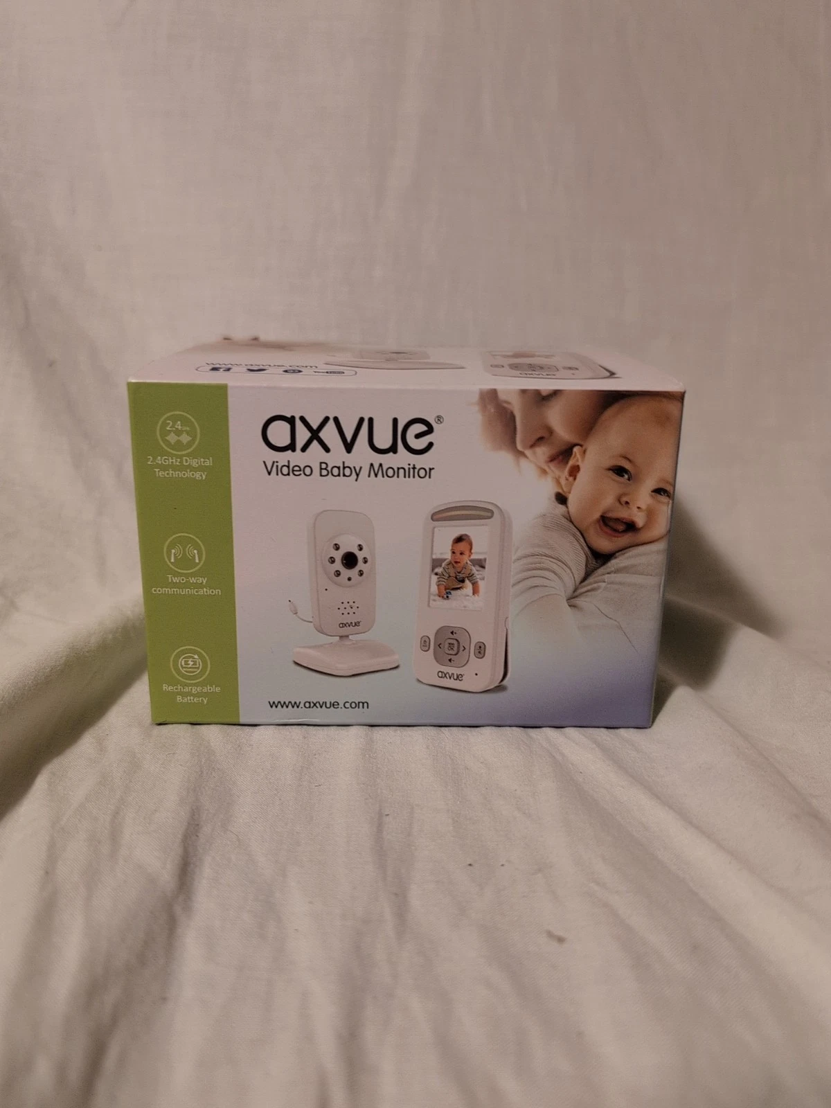 Axvue Video Baby Monitor With 2.4" LCD Screen Model:E600