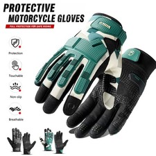 Full Finger Cycling Motorcycle Gloves Touch Screen Windproof Bike Riding Gloves