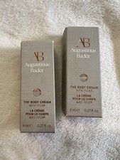 Lot of 2 Augustinus Bader THE BODY CREAM .27oz each Travel Size