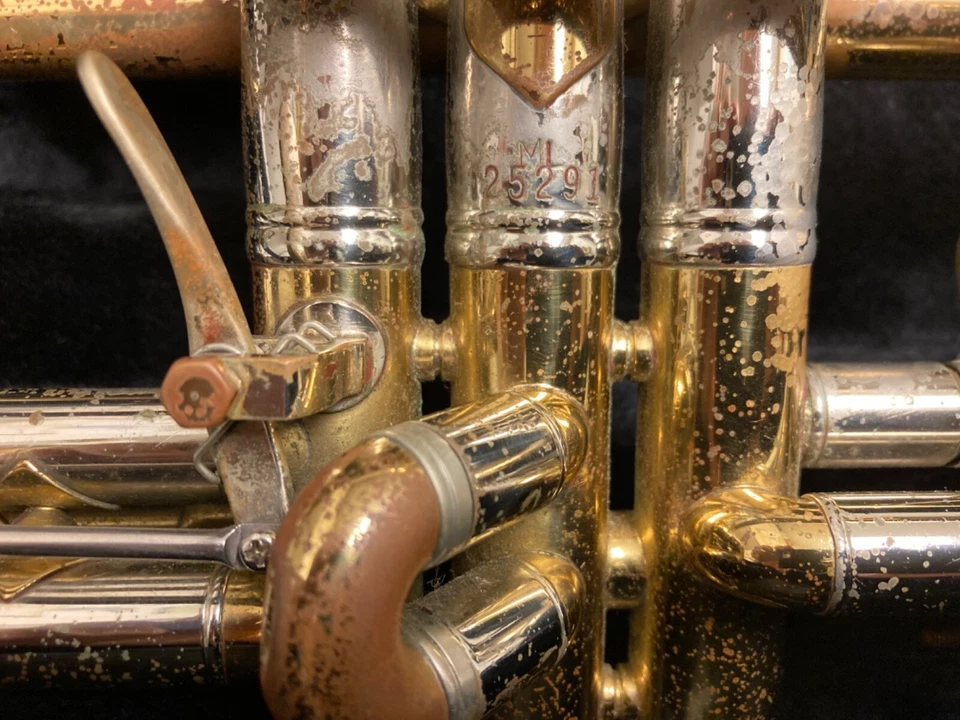 Trompeta Vincent Bach b-flat Stradivarius acabado original diámetro ML serie #25291 Foto 4 de 4