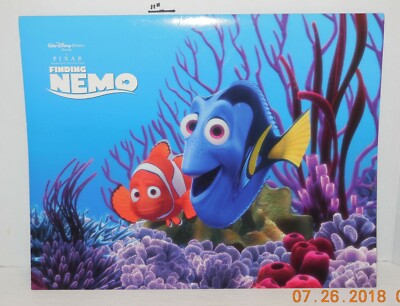 Disney Finding Nemo Set of 4 Lithographs 11'' x 14'' Complete in Folder