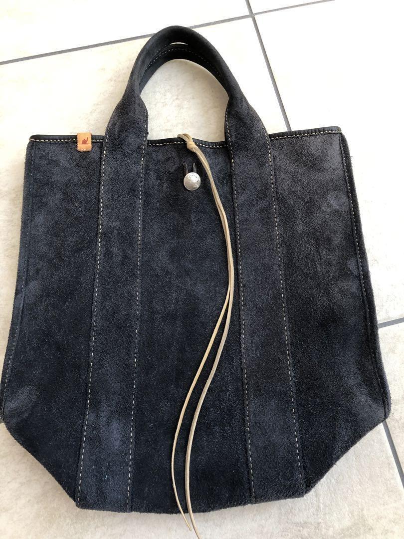 Vhtf Visvim Teton Tote Bag Navy Men Vintage Authentic Folk Vhtf Visvim Teton Tote Bag Navy Men Vintage Authentic Folk