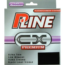 P-Line Cx Premium Clear Fluorescent Fishing Line 300 Yards Select Lb Test