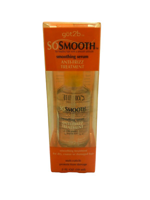 New Got2b So Smooth Smoothing Serum anti frizz treatment 2 oz Discontinued Item