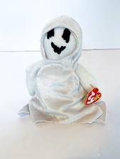 Ty Beanie Baby Sheets The Ghost 1999 Halloween Spooky Collectible Plush