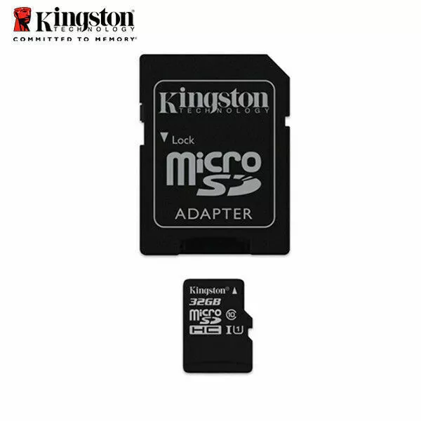 16GB 32GB 64GB Kingston 80MB/s Micro SD SDHC UHS-I Class10 Memory Card + Adapter - Image 3 of 3
