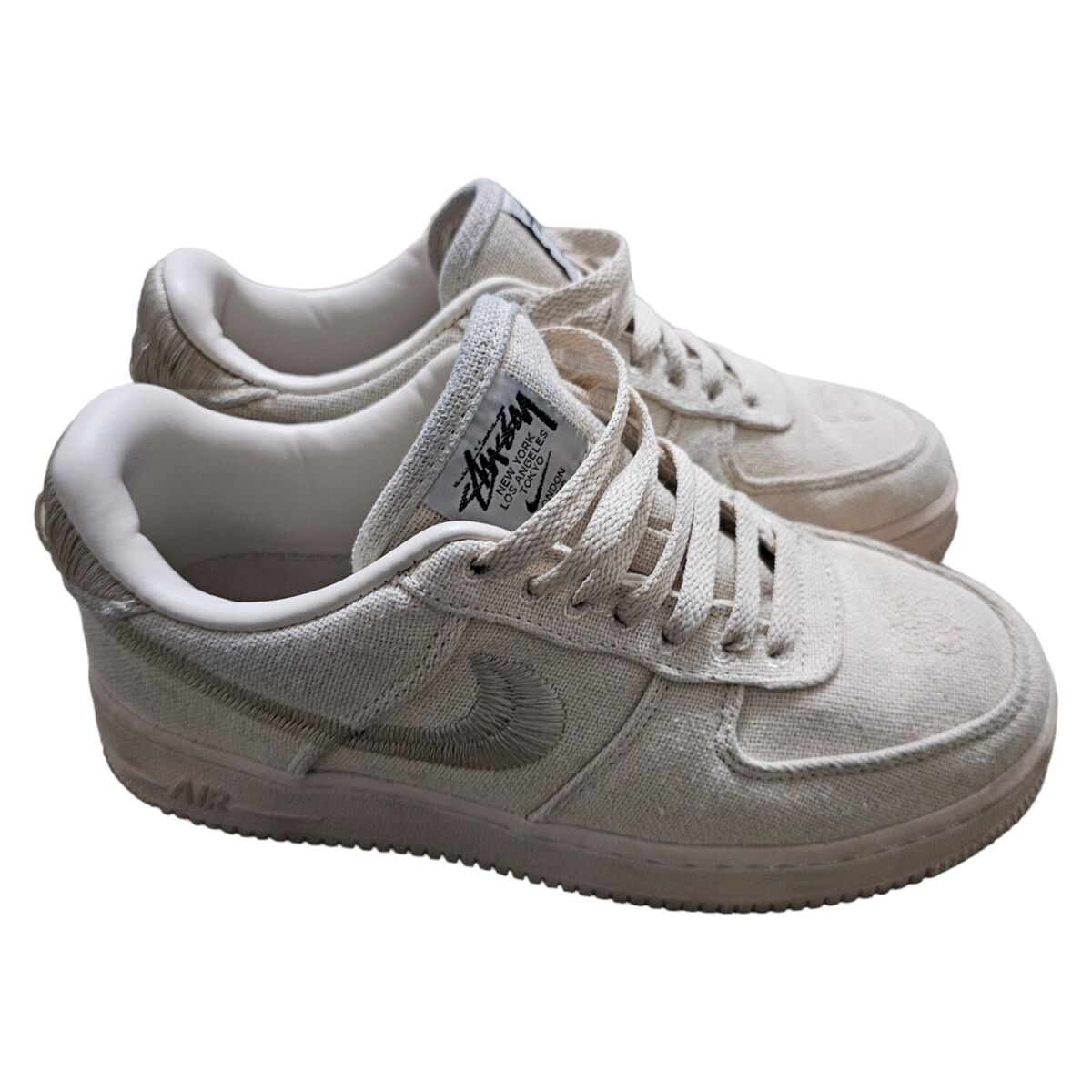 Size 6.5 - Nike Air Force 1 Low Stussy Fossil | eBay Size 6.5 - Nike Air Force 1 Low Stussy Fossil | eBay