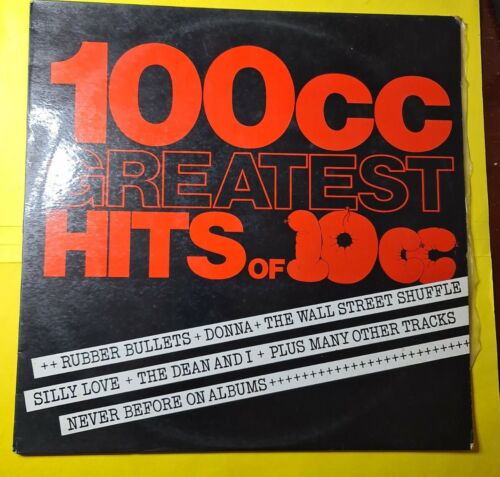 10CC GREATEST HITS 🎵 100CC - 33 RPM Vinyl LP Record🎵 FAST POST - Picture 1 of 4