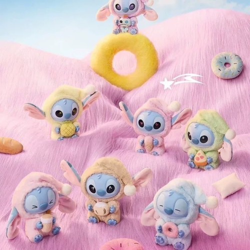 Authentic Miniso Stitch Eat Something Before Sleep Series Vinyl Figure Blind Box - Picture 18 of 25