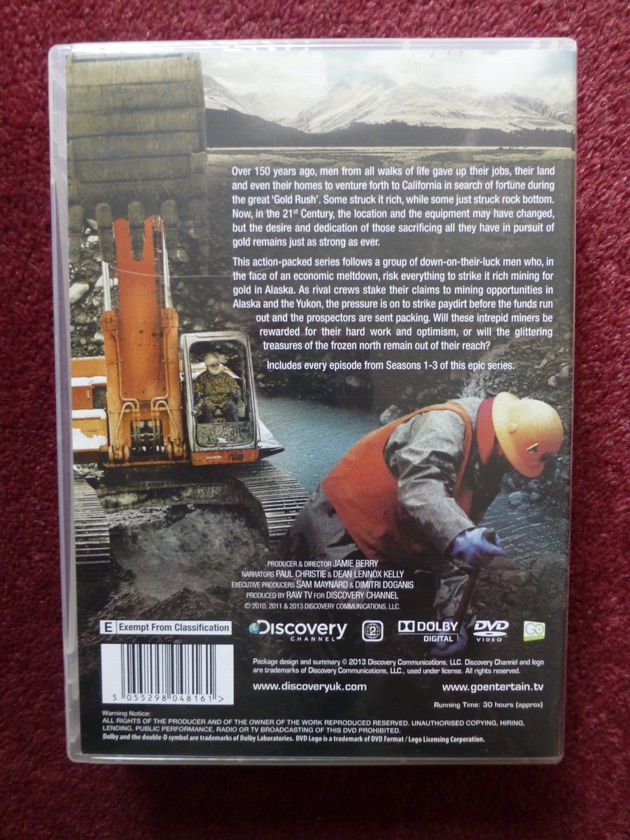 Gold Rush DVD, Complete Seasons 1-3