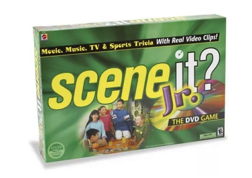 JUNIOR SCENE IT Kids Childrens Trivia DVD Board Game Jr Pop Culture Family NEW - Picture 2 of 2